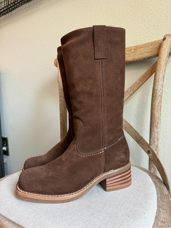 Frye Shoes - Frye campus 12R suede brown boots